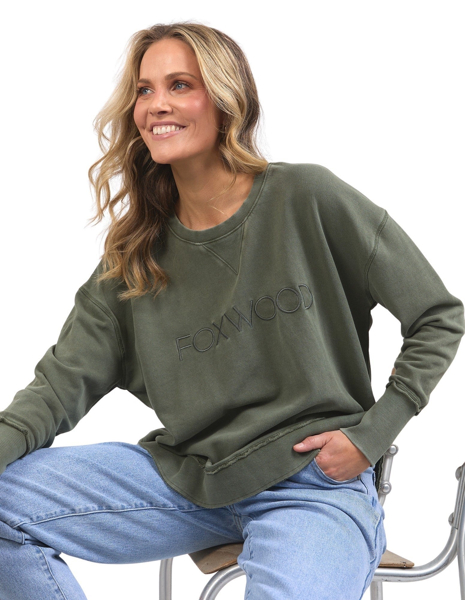 Foxwood Wimplified Crew Khaki [siz:8]