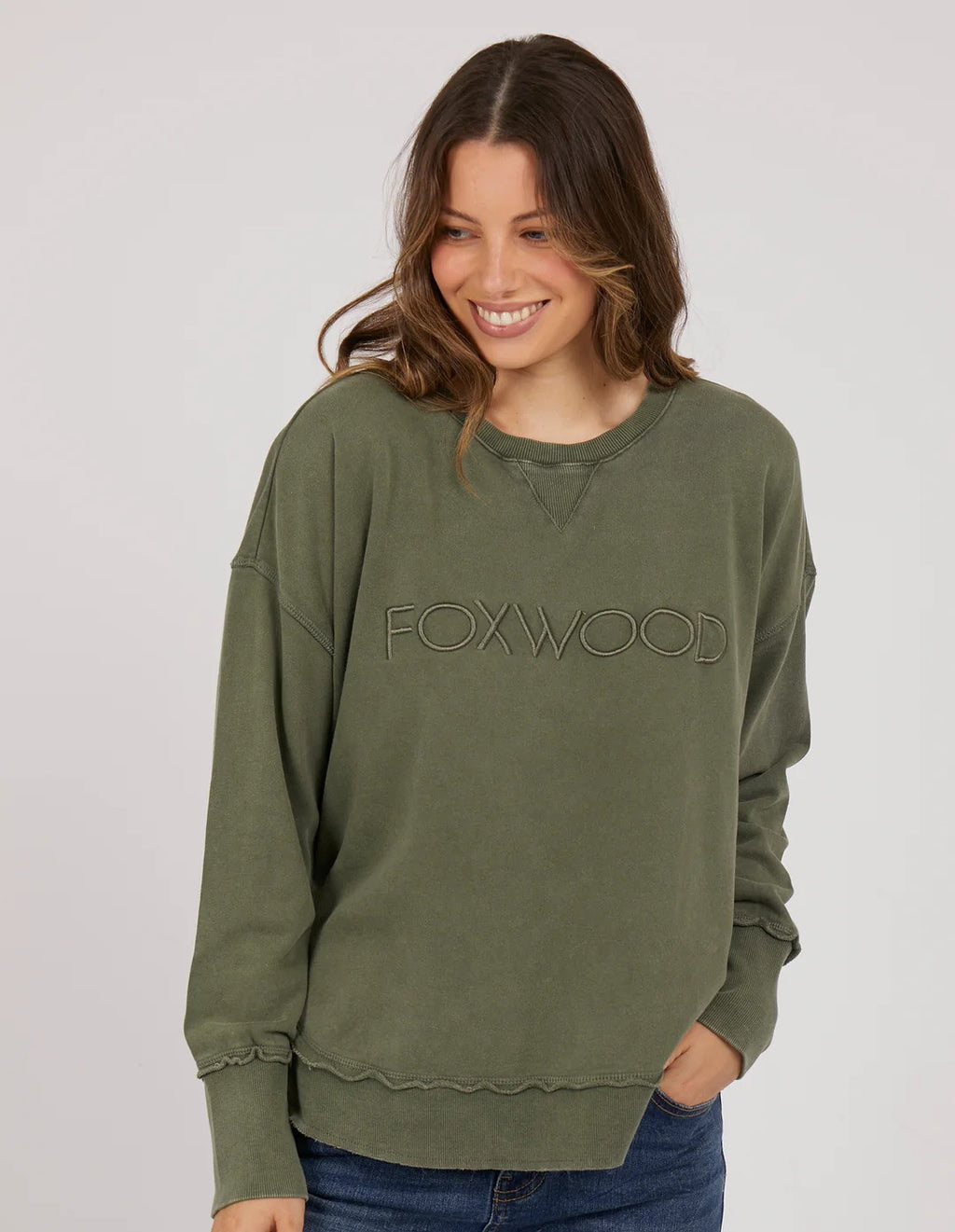 Foxwood Simplified Crew Khaki [siz:12]