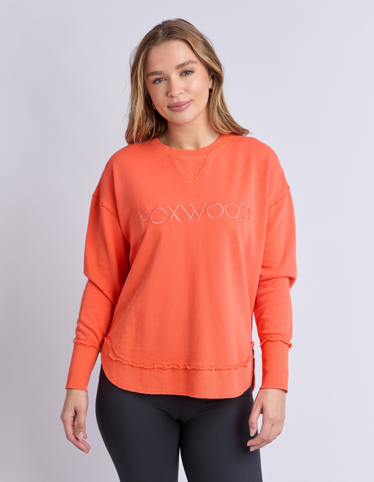 Foxwood Simplified Crew Orange Red [siz:8]