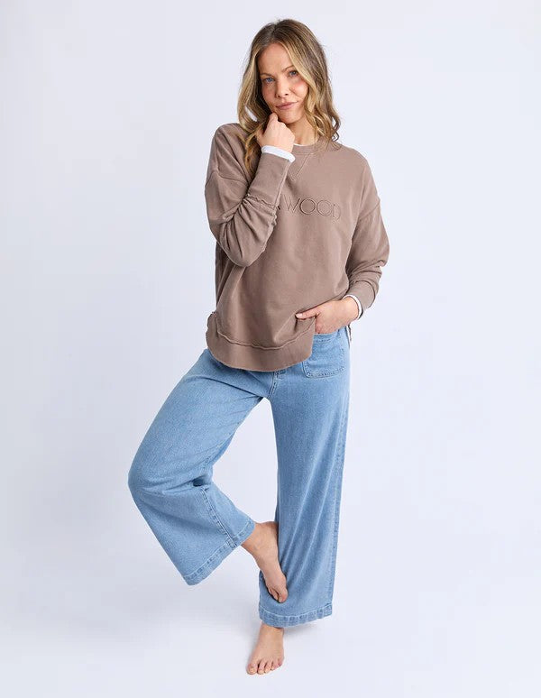 Foxwood Simplified Crew Chocolate Brown [siz:12]