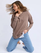 Foxwood Simplified Crew Chocolate Brown [siz:20]