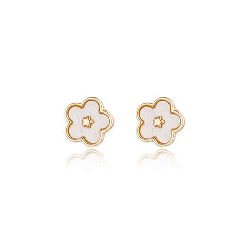 Earrings - Lotus Stud [col:gold]