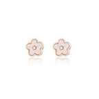 Earrings - Lotus Stud [col:rose Gold]