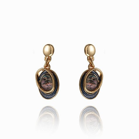 Earrings - Iris Steel