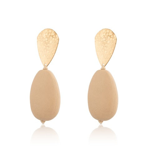 Earrings - Stone Look