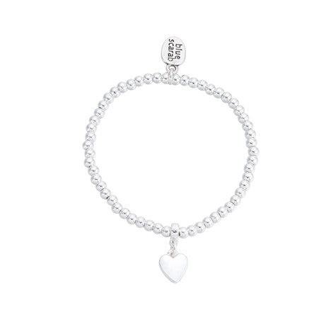 Bracelet Heart [col:silver]