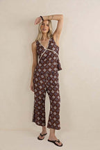 Humidity - Vintage Tales Pant Choc/cream [siz:8]