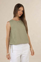 Onyx Top Khaki [siz:8]