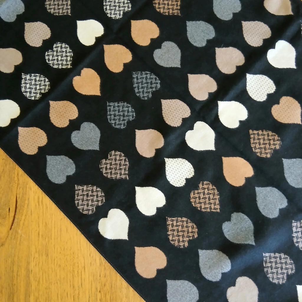 Scarf - Double Sided Heart