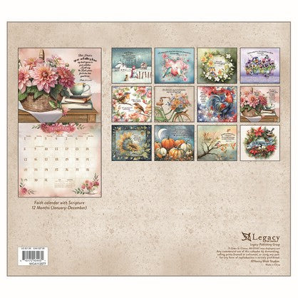 Faithful Heart And Home Calendar