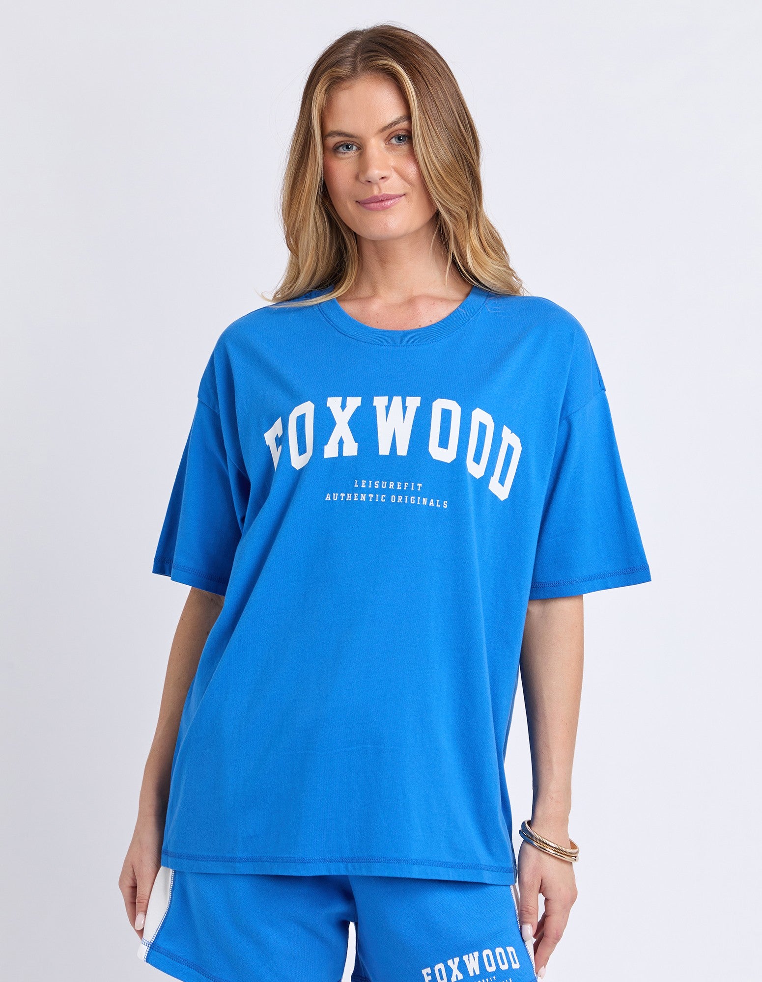 Foxwood Interval Tee Bright Blue [siz:16]
