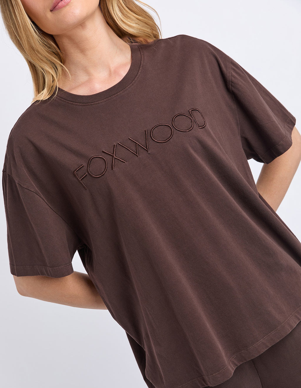 Foxwood Simplified Tee Coffee Bean [siz:22]