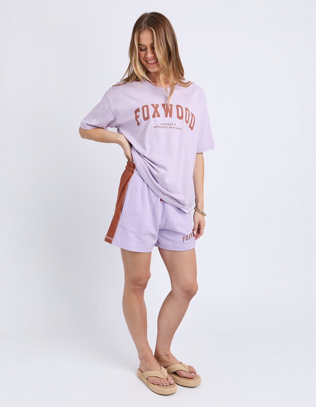 Foxwood - Interval Tee Lavendar/clay [siz:12]