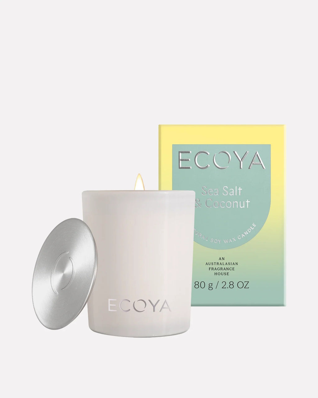 Ecoya Sea Salt & Coconut Mini Madison Candle