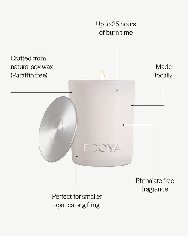 Ecoya Sea Salt & Coconut Mini Madison Candle