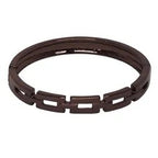Open Rect Pattern Hinge Bg [col:chocolate]