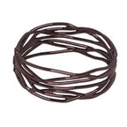 Crossover Line Hinged Bg [col:chocolate]