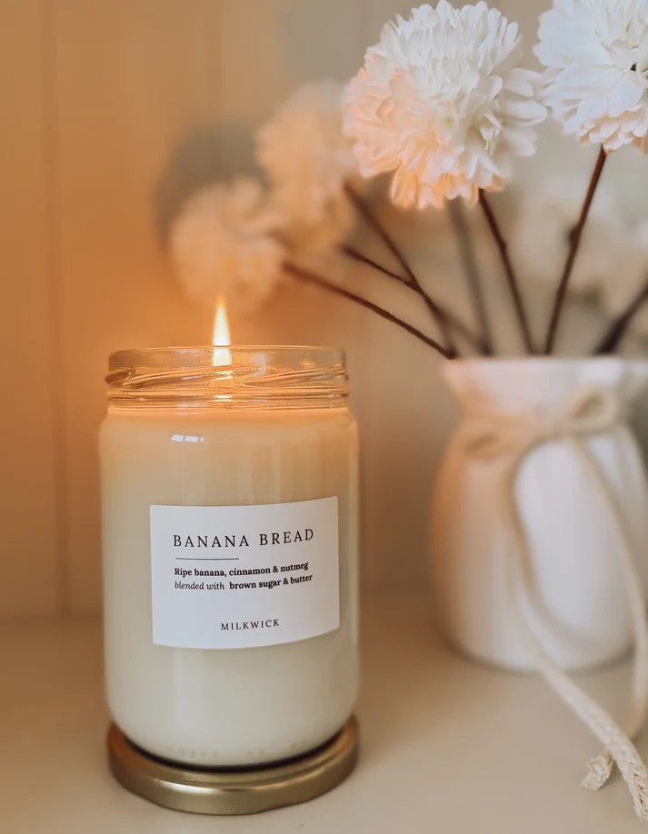 Milkwick - Banana Bread Candle Limited Edition