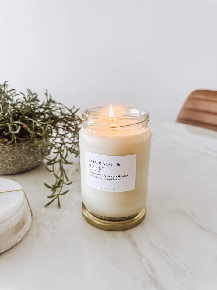 Milkwick - Bourbon & Maple Candle 500ml