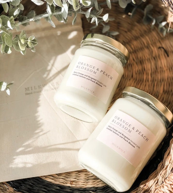 Milkwick - Orange & Peach Blossom Candle 500ml