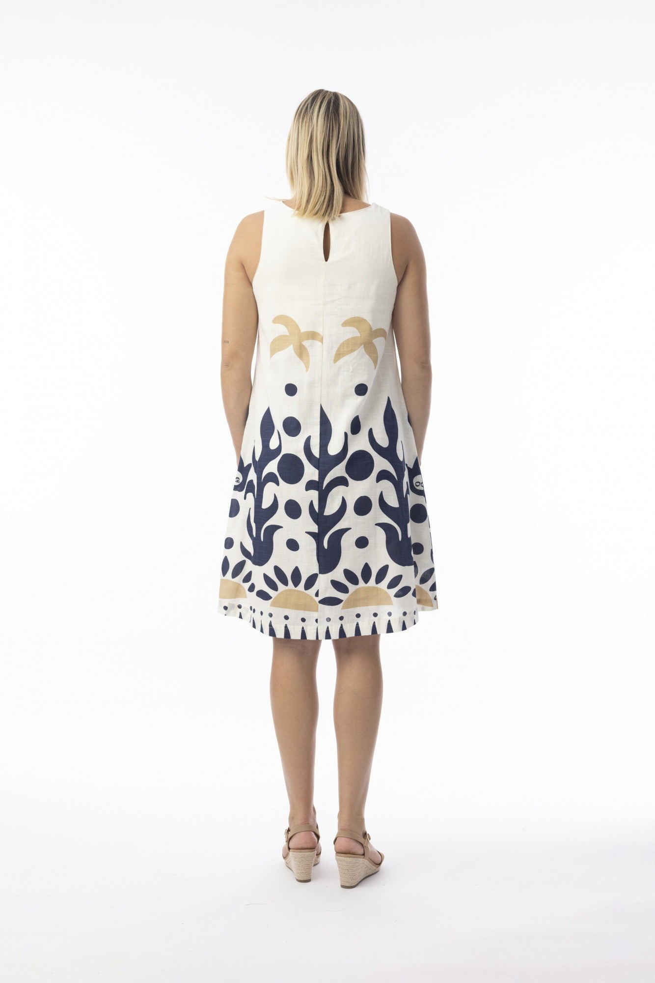 Nazca Dress Maxi  Sleeveless [siz:med]