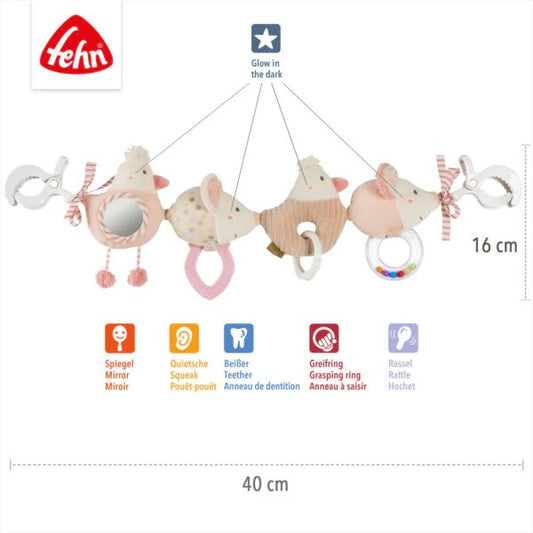 Baby Fehn Pram Chain Fairy Friends 