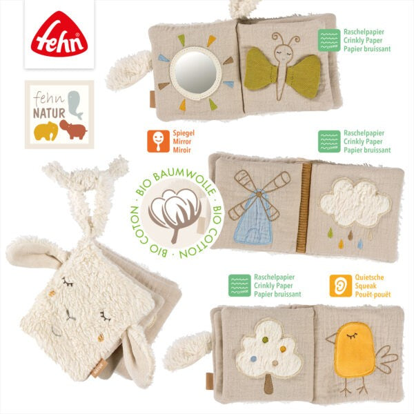 Fehn Natural Soft Book Sheep