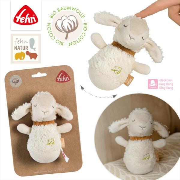 Baby Fehn Natural Mini Roly Poly Sheep 