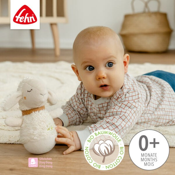 Baby Fehn Natural Mini Roly Poly Sheep 