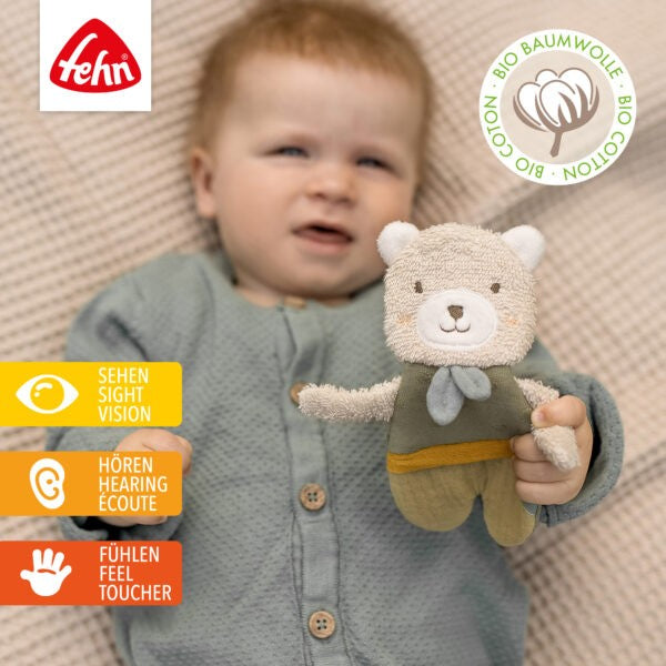 Baby Fehn Crinkle Bear 