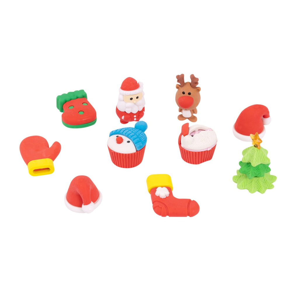 Out Of The Blue - Christmas Erasers