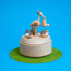 Baby Stork Delivery Musical Box