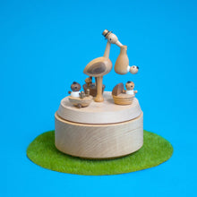 Load image into Gallery viewer, Baby Stork Delivery Musical Box
