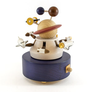 Up And Down Outer Space Music Box