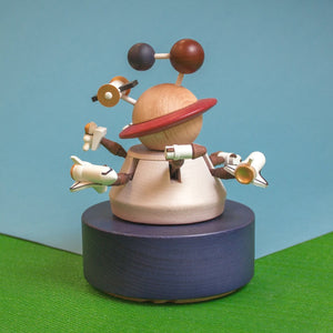 Up And Down Outer Space Music Box