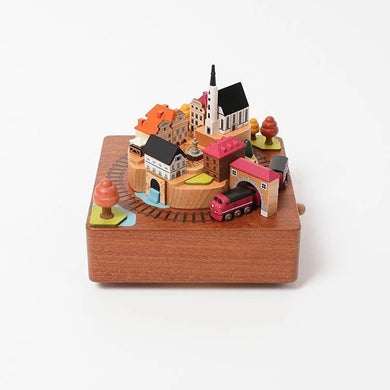 Autumn Train Musical Box