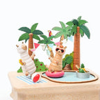 Alpaca Party Music Box 