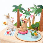 Alpaca Party Music Box 