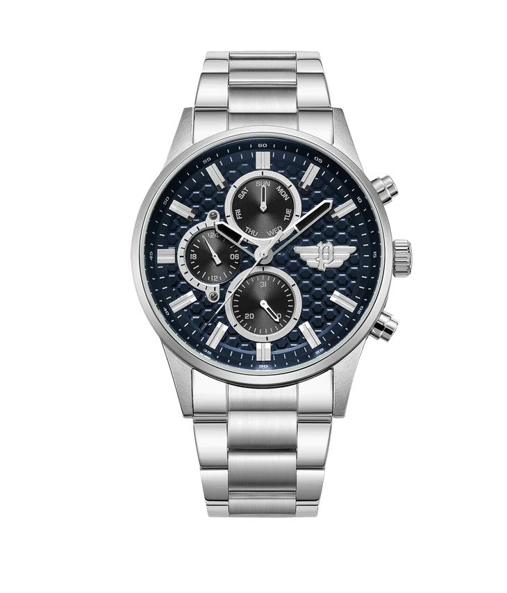 Police Watch - Tauriko Wht Di Ss Blet 45mm