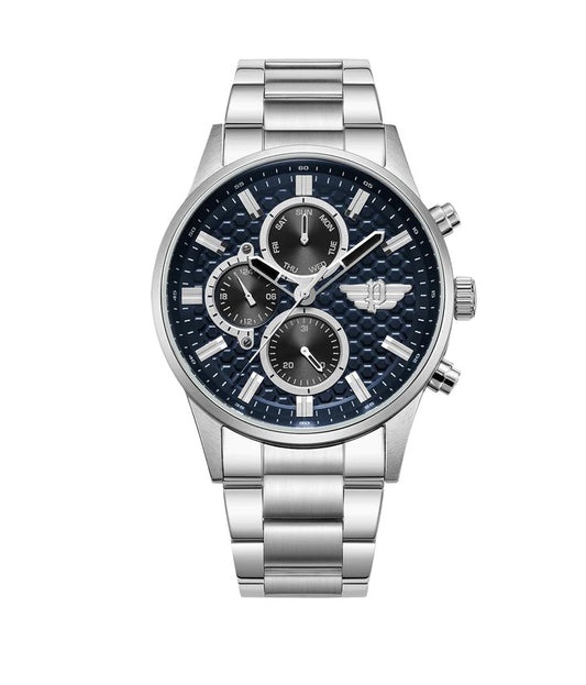 Police Watch - Tauriko Wht Di Ss Blet 45mm