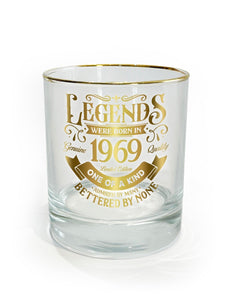 Legend Glass Tumbler 1969