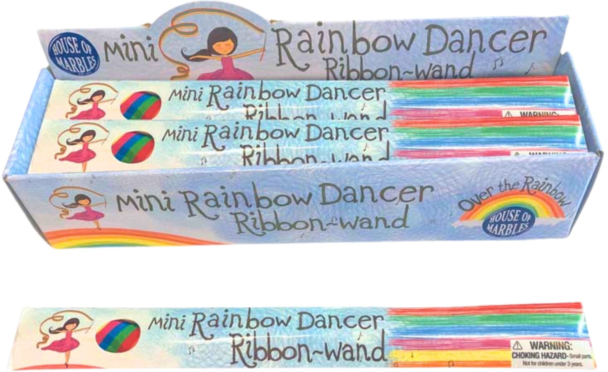 House Of Marbles Rainbow Dancer Ribbon Wand