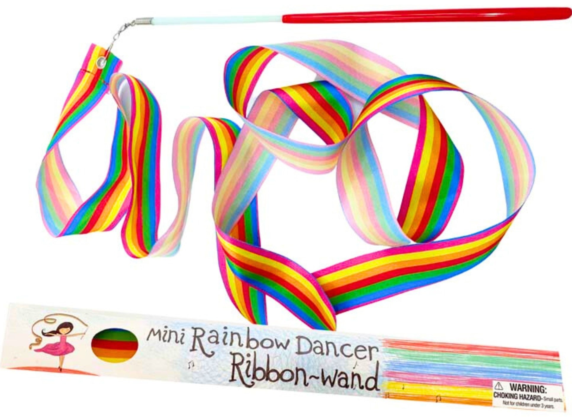 House Of Marbles Rainbow Dancer Ribbon Wand