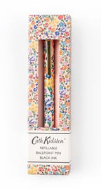 Pen- Floral Refillable Ballpoint Black Pen 