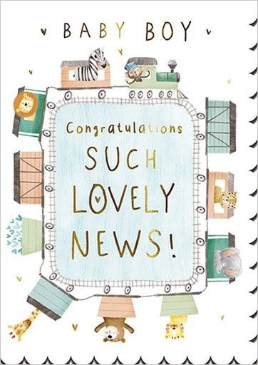 Card - Such Lovely News Boy