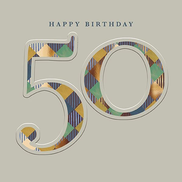 Card - Happy 50th Sage