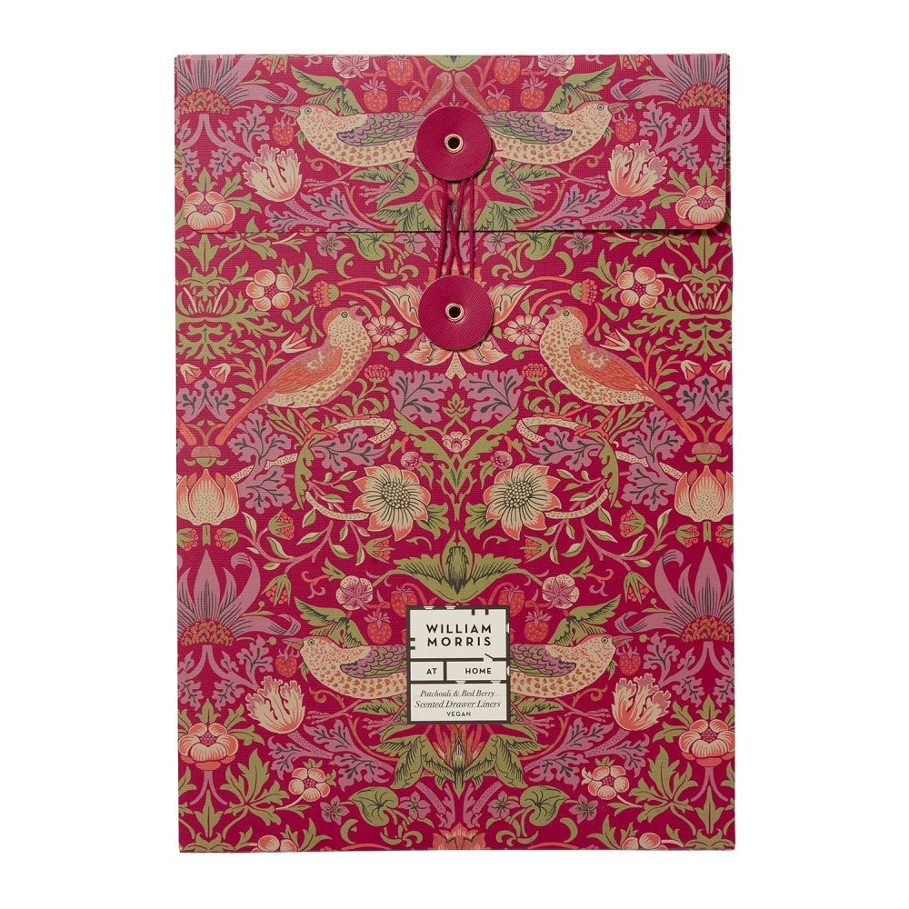William Morris At Home Stawberry Thief Drawer Liners 