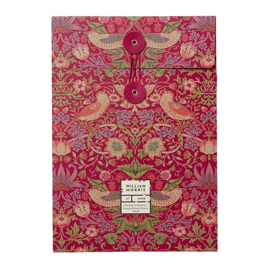 William Morris At Home Stawberry Thief Drawer Liners 