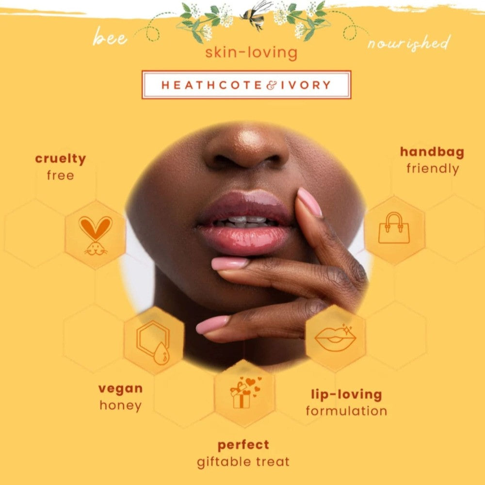 Heathcore And Ivory - Busy Bees Vegan Honey Lip Butter 
