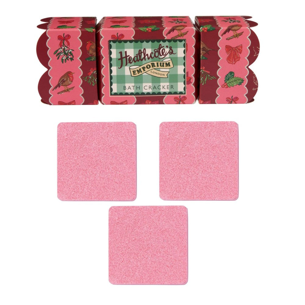 Heathcole's Emporium Festive Bath Bomb Cracker 